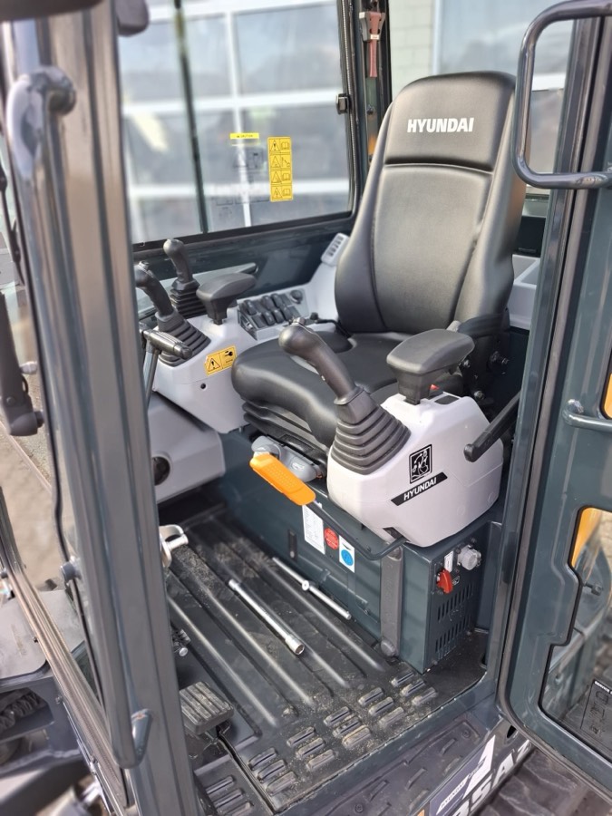 Kabine einer Baumaschine