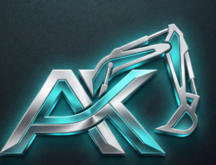 AK Baumaschinenvermietung Logo