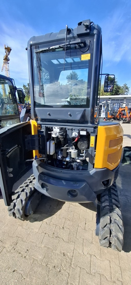 Baumaschine im Einsatz